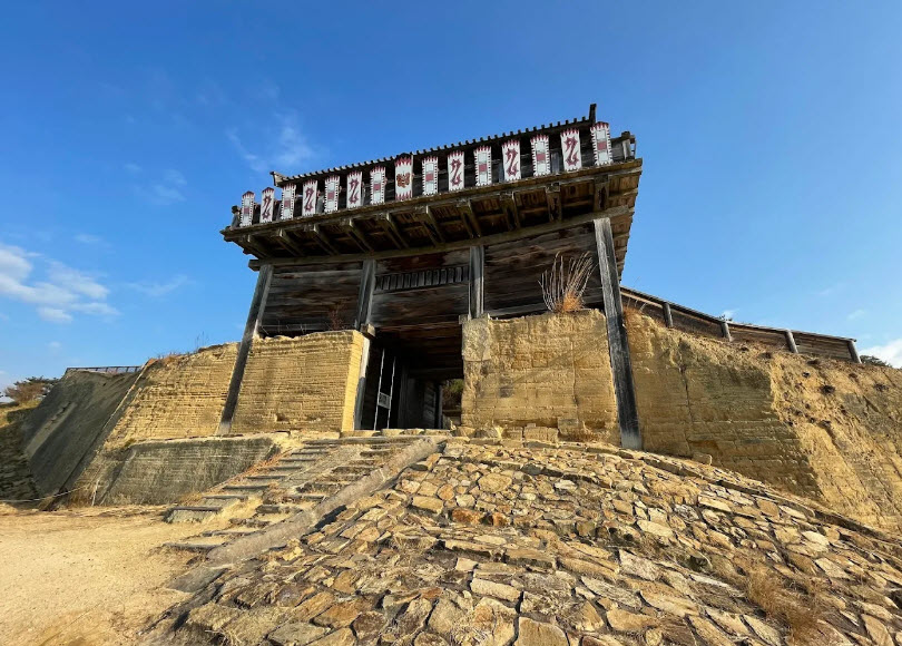 Kinojo Castle Western Gate, Japan